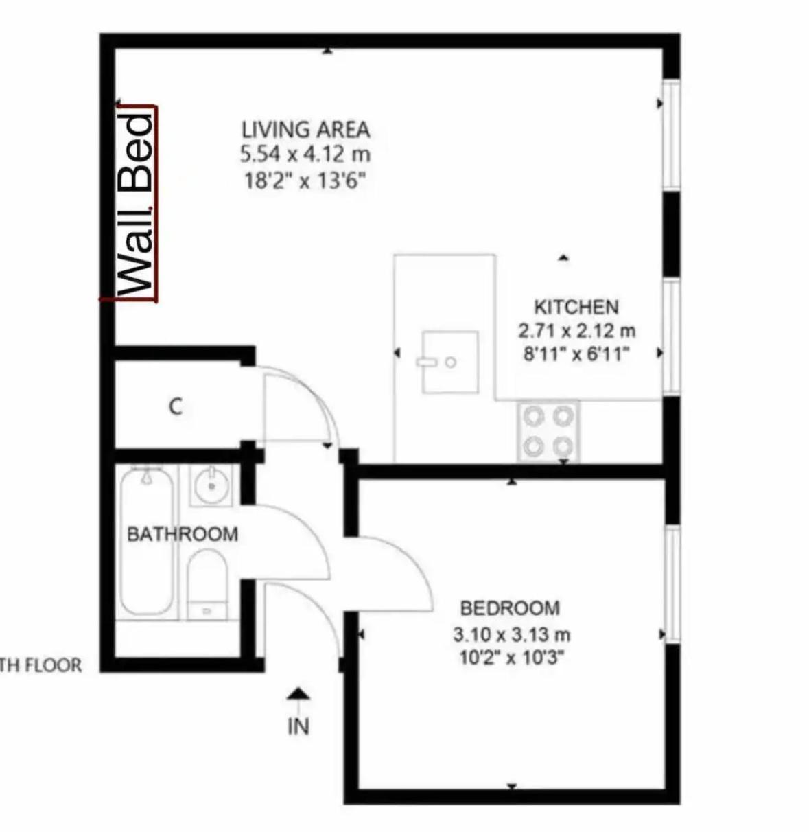 Edinburgh Castle Apartment Eksteriør billede